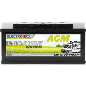 Batería AGM 12v 140Ah Electronicx Caravan