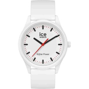 ICE-WATCH, ICE Solar Power Polar, Reloj Blanco para Hombre (Unisex)