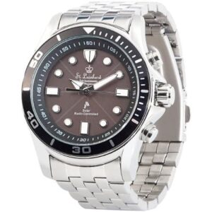 St. Leonhard Solar Reloj controlado por Radio Reloj de Pulsera radiocontrolado