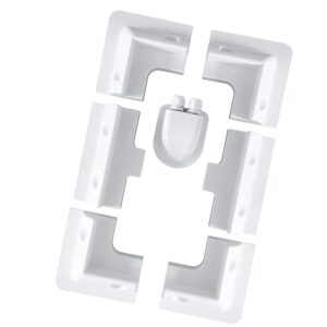 TRAMILY Soportes para Placas Solares ABS blanco