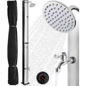 Arebos Ducha Solar 37 L 199cm