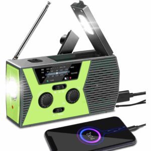 Vokida 4000mAh Radio de Emergencia portatil