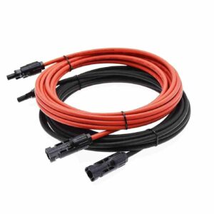 Solarsys® - 5m Cable de Extensión Paneles Solares 6mm² 12AWG