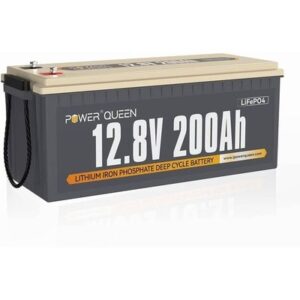 Power Queen Batería Litio 12V 200Ah