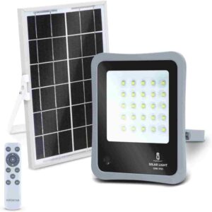 Aigostar - Foco proyector LED solar con mando a distancia,50W