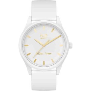 ICE-WATCH - Ice Solar Power White Gold - Reloj Blanco para Mujer