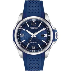 Citizen Reloj Eco-Drive Weekender para hombre en acero inoxidable