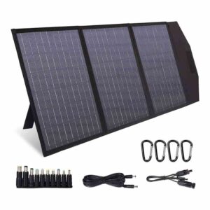 MARBERO 60W Cargador Solar Portátil, Panel Solar Plegables Impermeable