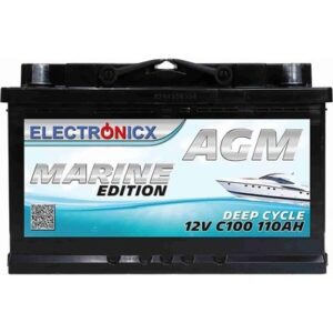 Batería AGM 110AH Electronicx Marine