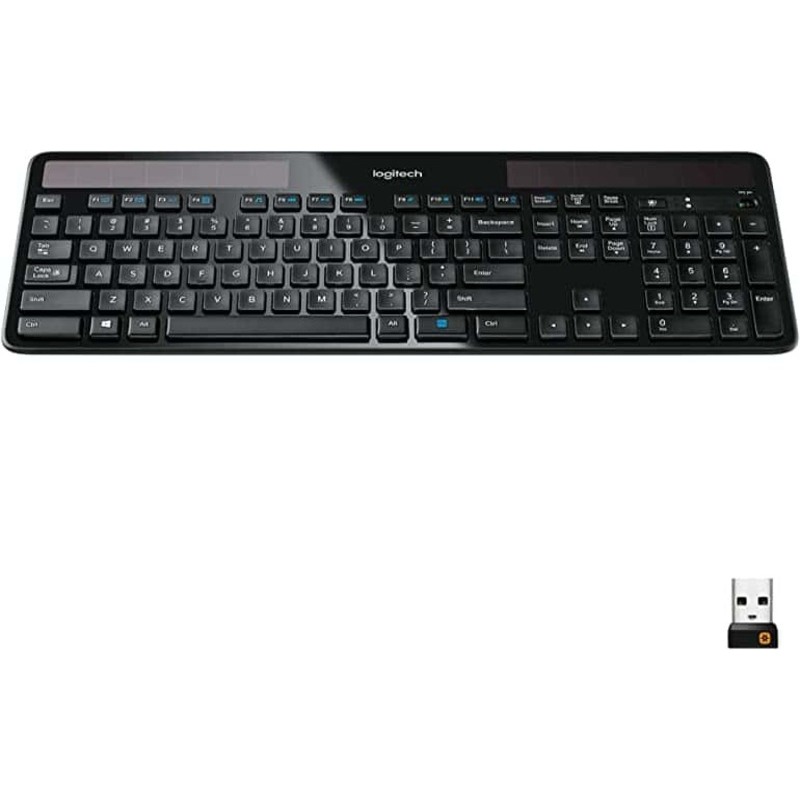 Foto de teclado inalámbrico solar