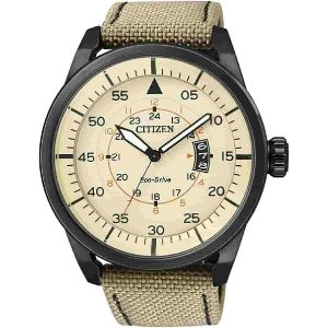 Citizen - Reloj de Cuarzo para Hombre, con Correa de Nylon