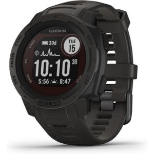 Garmin Instinct Solar, Reloj inteligente con GPS resistente al agua
