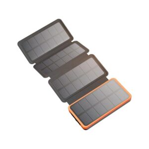 Hiluckey Cargador Solar 25000mAh Dual Puertos USB 2.1A