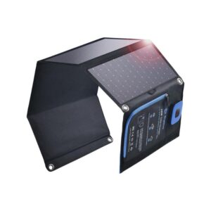 BigBlue 28W Cargador Solar 2 Puertos (USB-C USB-A) Impermeable